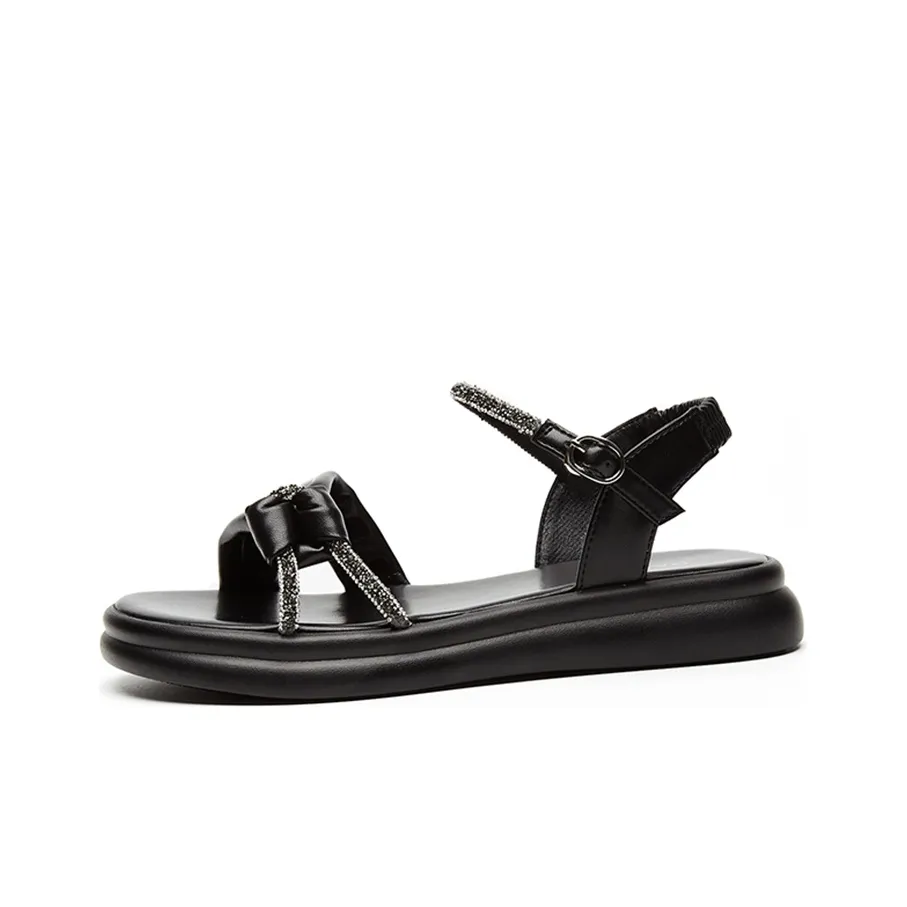 Daphne One Ремень Сандалии Женские Черный Белый