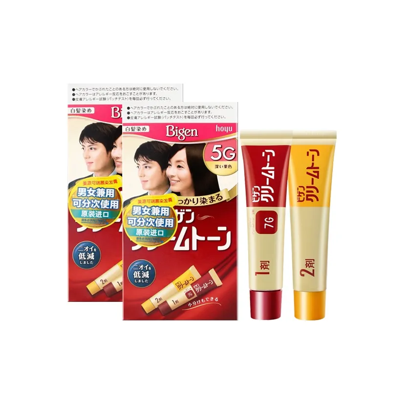 HOYU Meiyuan Keremu Волосы Краска Паста Восстановление Цвета 40г Коробка