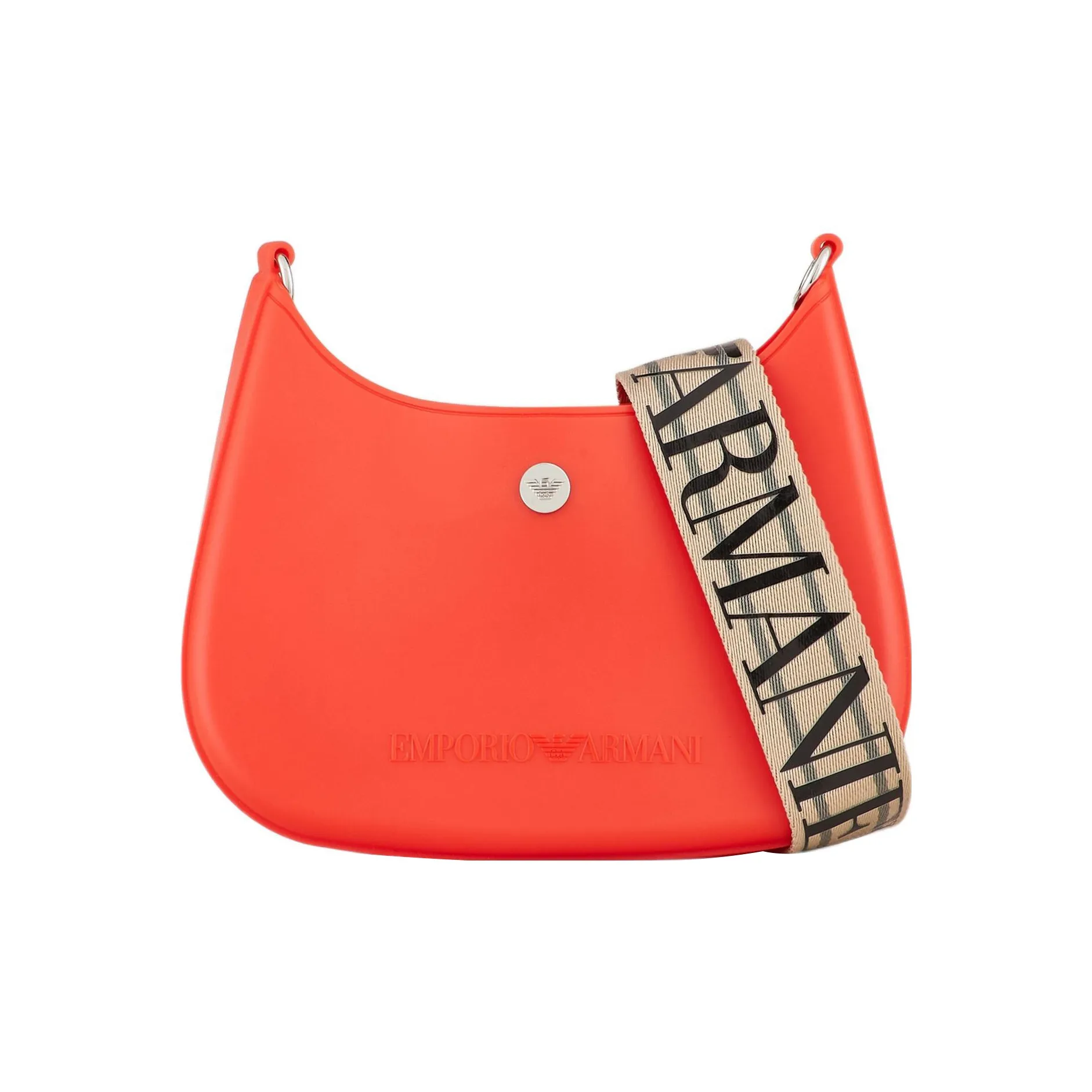 EMPORIO ARMANI Полиуретан Желейная Сумка Сумка через плечо Сумка на плечо Женская Красная