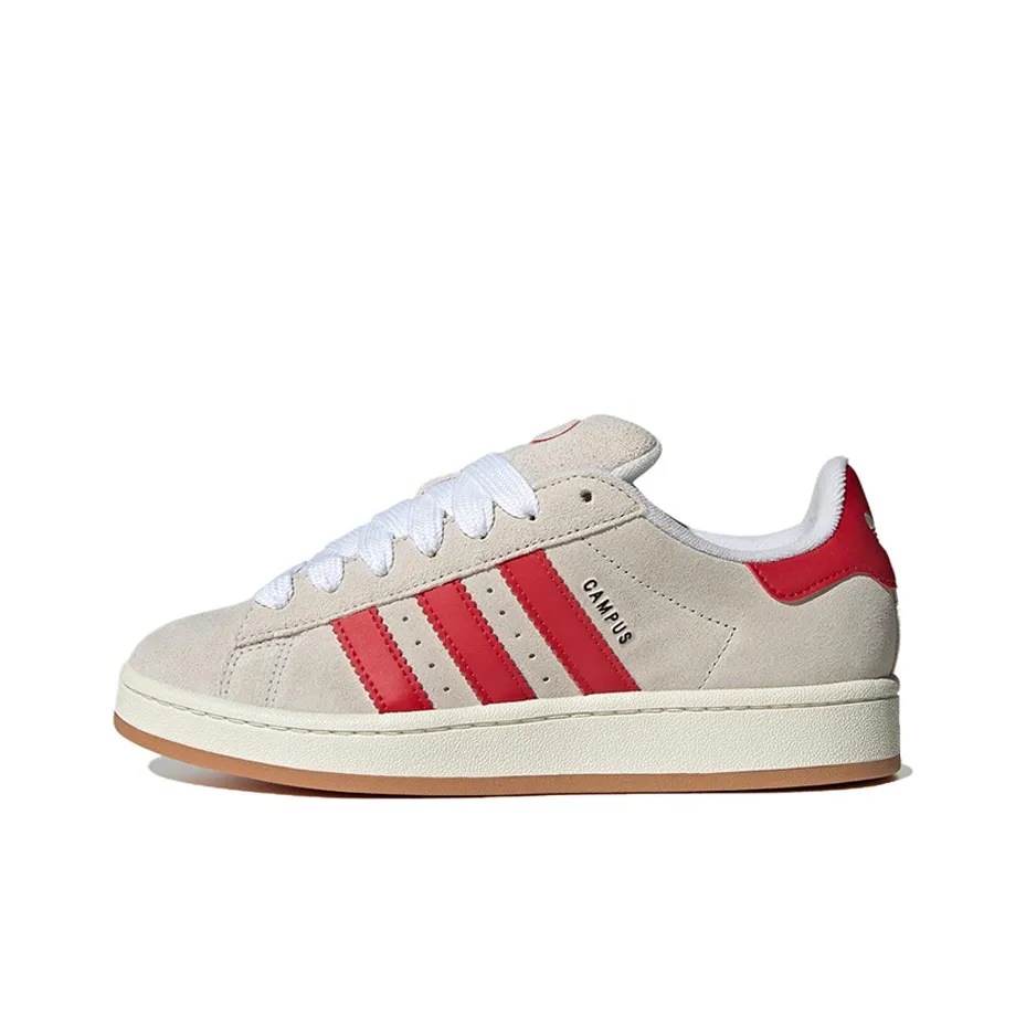 Adidas Campus 00s Crystal White Better Scarlet Women's