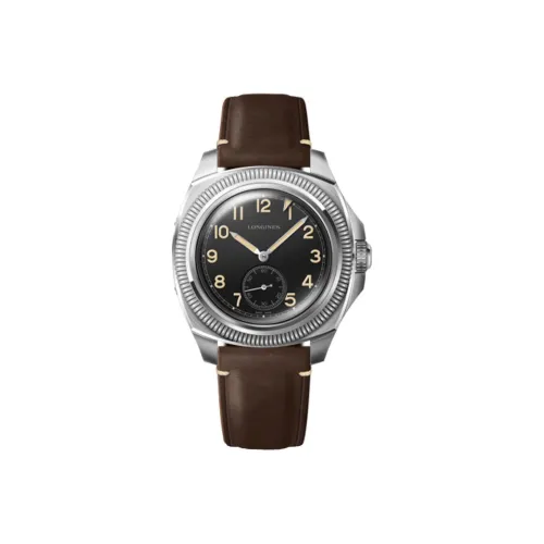 LONGINES Автоматический Механический Движение Мужские Коллекция Традиции Часоводства Часы 43 мм Черные