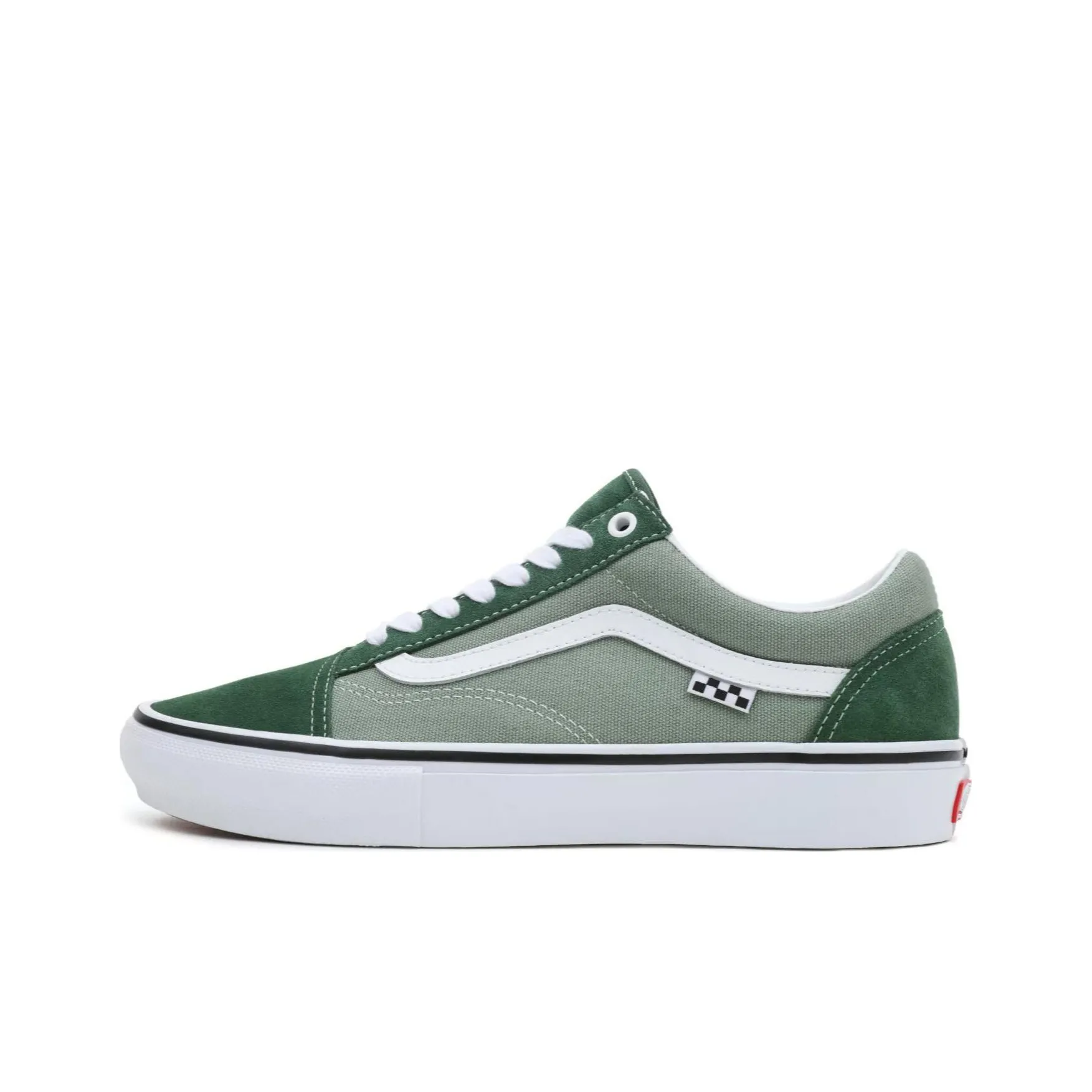 VANS Old Skool Collection Skate Low Топ Кроссовки для скейтбординга Унисекс Зеленый Белый