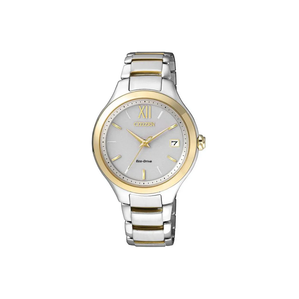 CITIZEN Светильник Кварцевый механизм Часы Женские Белый циферблат