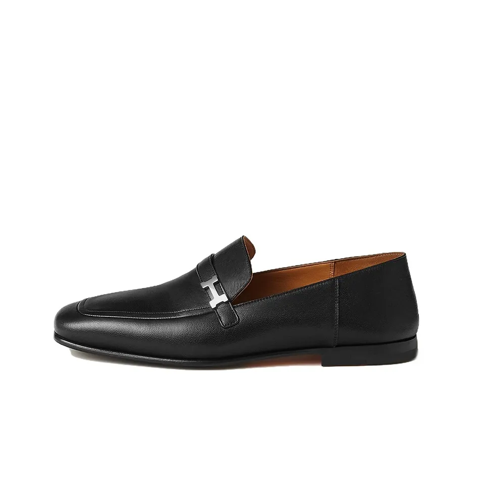 HERMES Giovanni Loafers Men
s Black