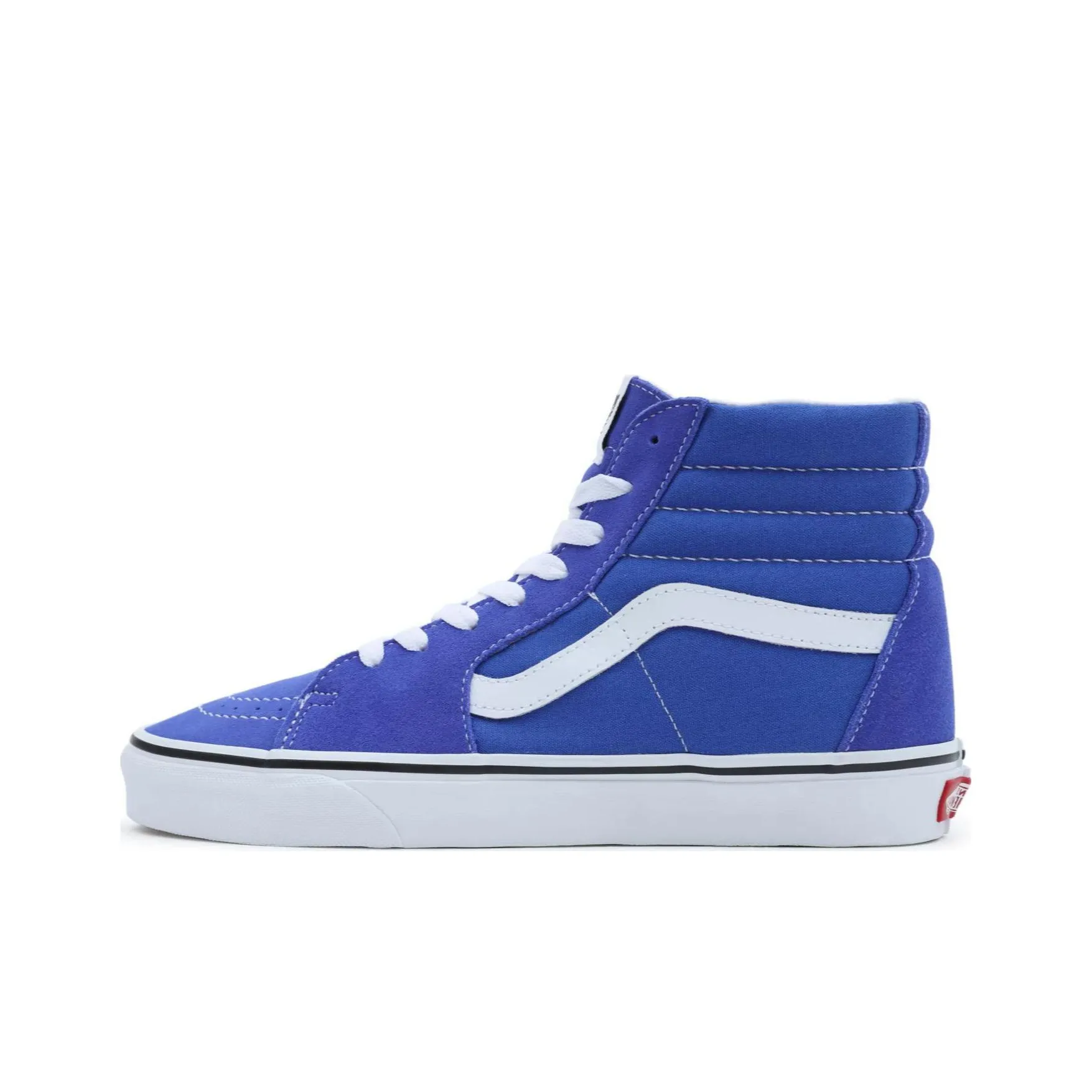 Vans SK8 Skateboard Shoes Unisex High Top Blue/White
