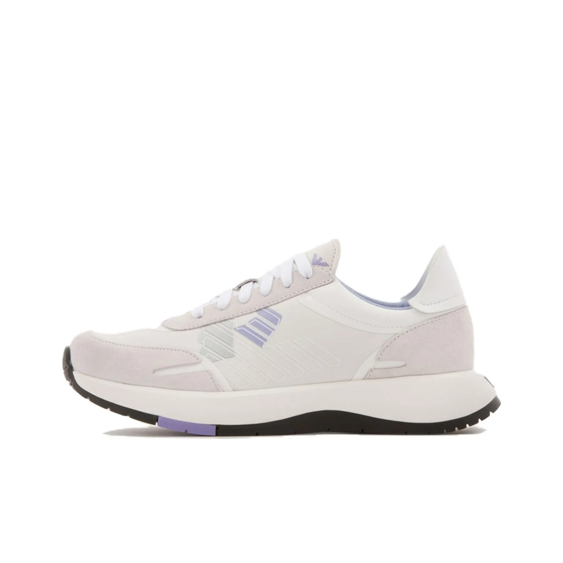 EMPORIO ARMANI Низкий топ Спортивная повседневная обувь Женская Белая