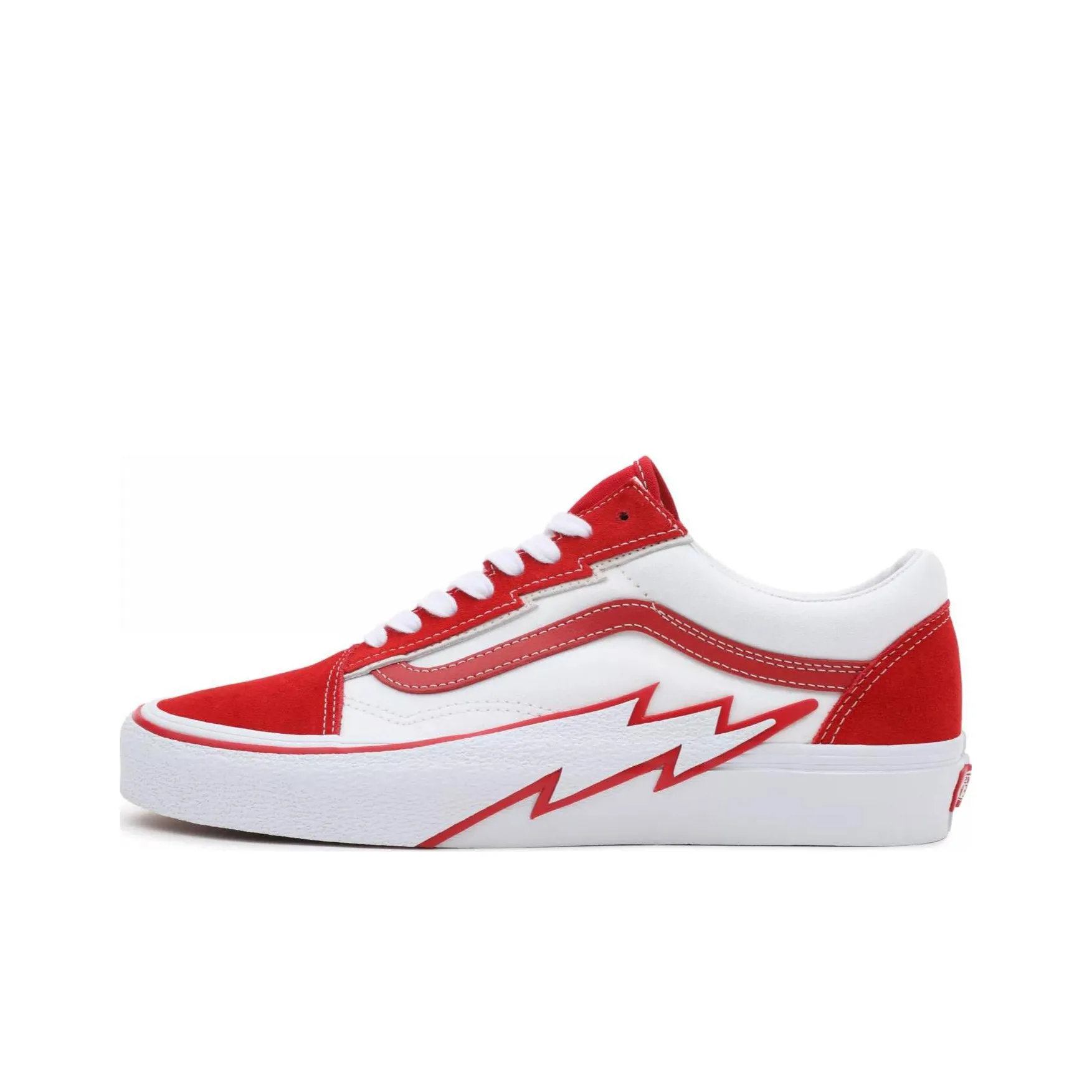 Old Skool Vans 'Bolt Red'
