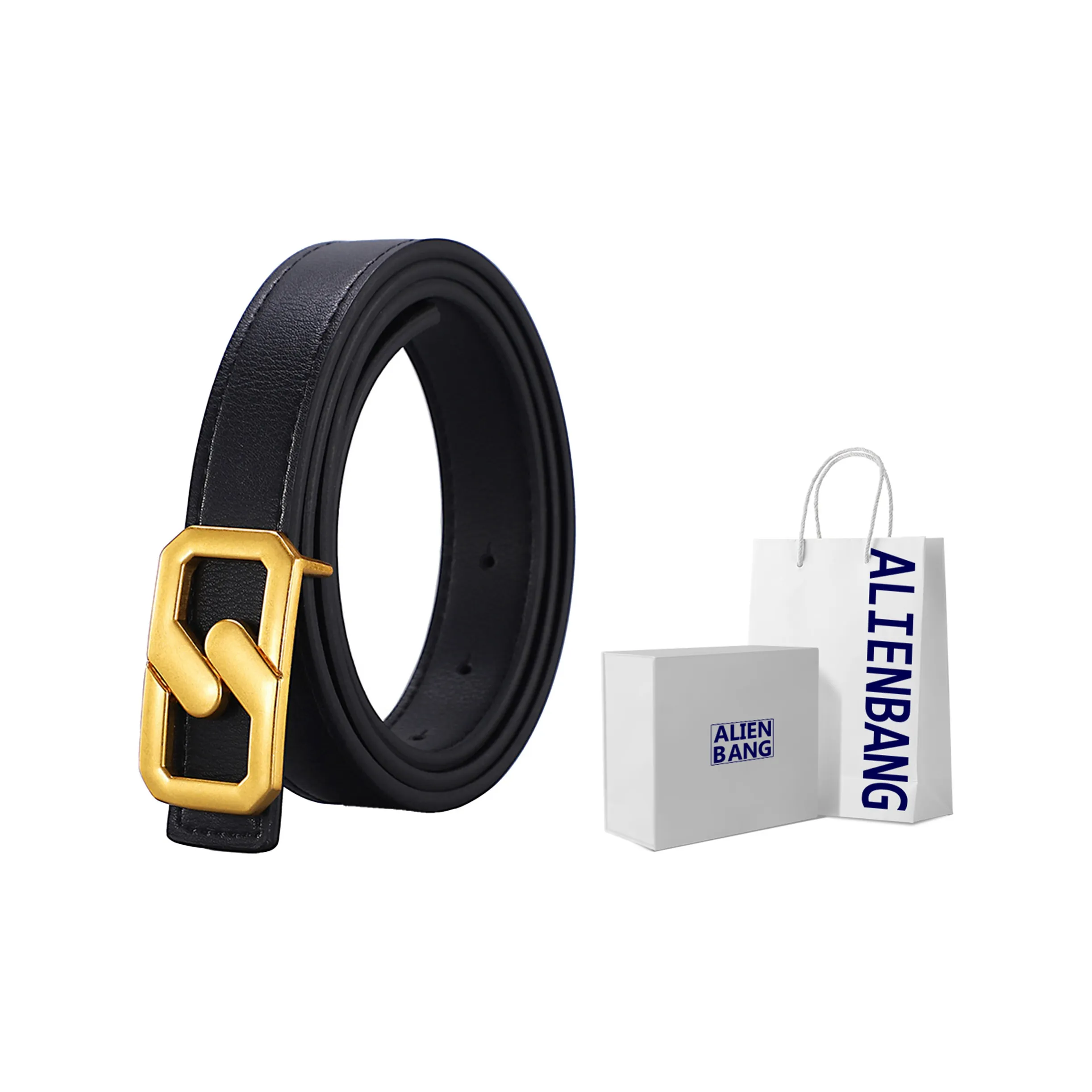 ALIEN BANG Ремни из коровьей кожи Женские 2,5CM