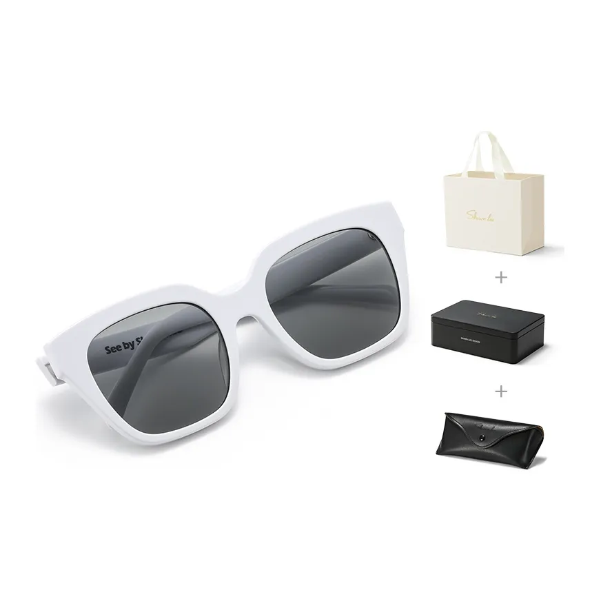 SHAWN LEE Пластиковая оправа Квадратные Солнцезащитные очки Унисекс