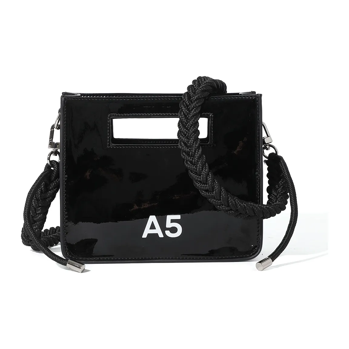 MASTER CANVAS Кожа Комбинированная Сумка Сумка Сумка через плечо Сумка через плечо Унисекс Черный Белый