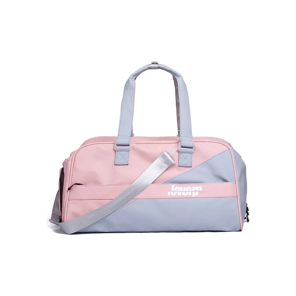 LOVERPUSS Полиэстер Хранение Сумка Плавание Сумка Йога Сумка Спортивный Зал Сумка Большая Унисекс Серый Розовый