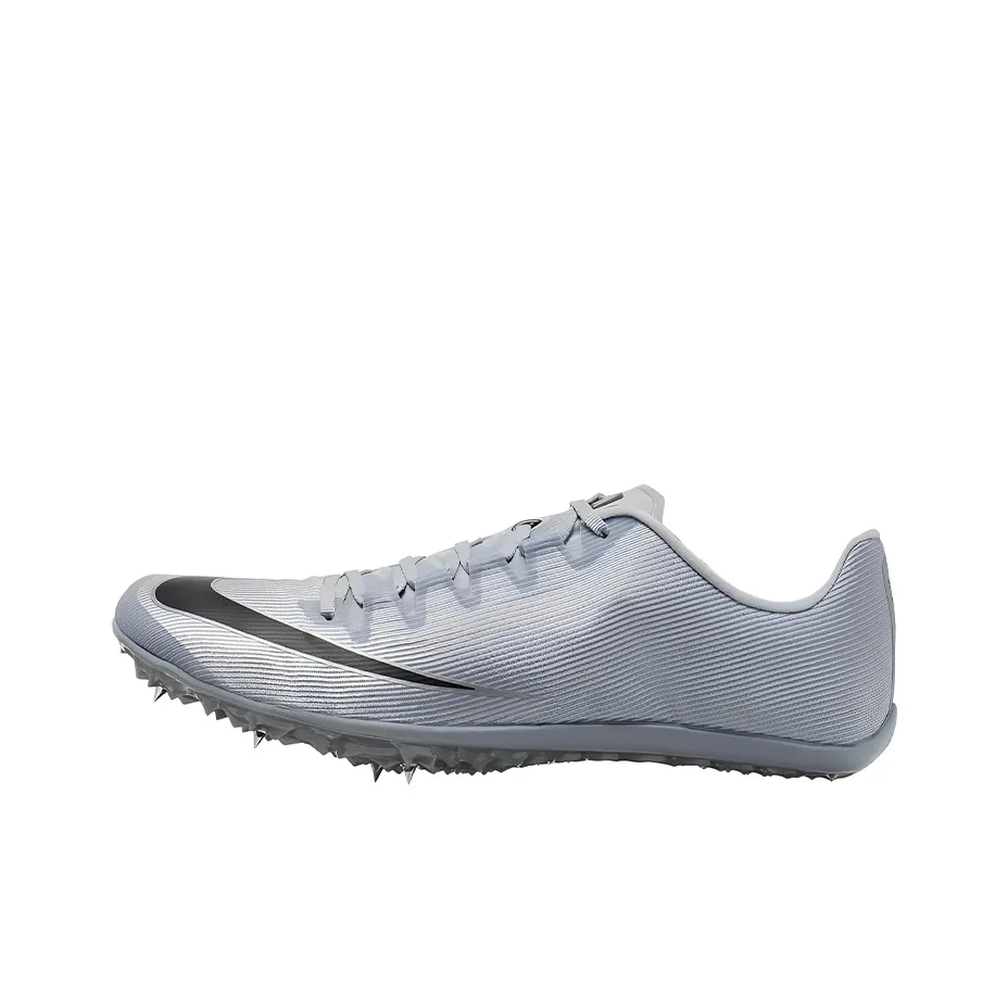 Nike Zoom 400 Амортизаторы Slip-resistant Abrasion-resistant Низкий топ Марафон Беговые кроссовки Unisex Silver