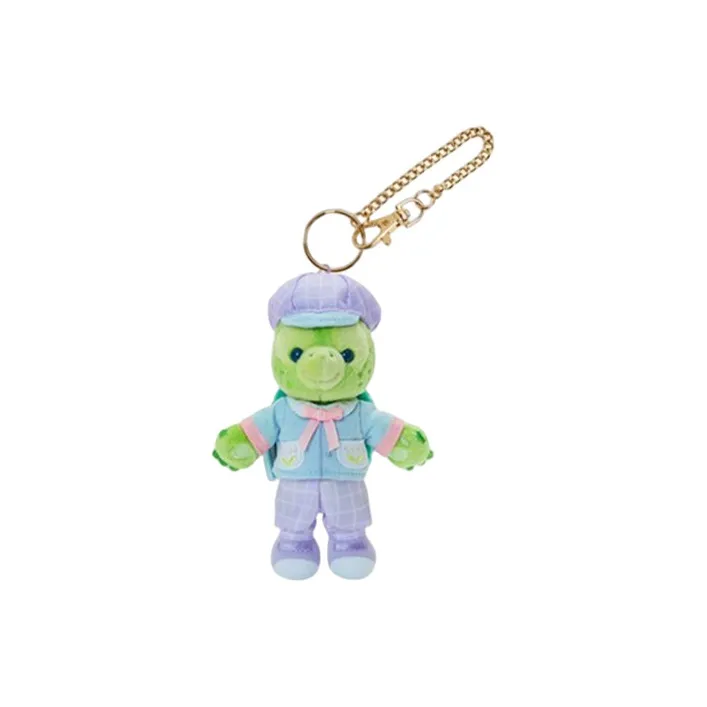 Disney 2023 Spring Олу Мел Duffy and Friends Весна Цветочный Аромат Зеленый Куклы Плюшевый Брелок 14 см Высота