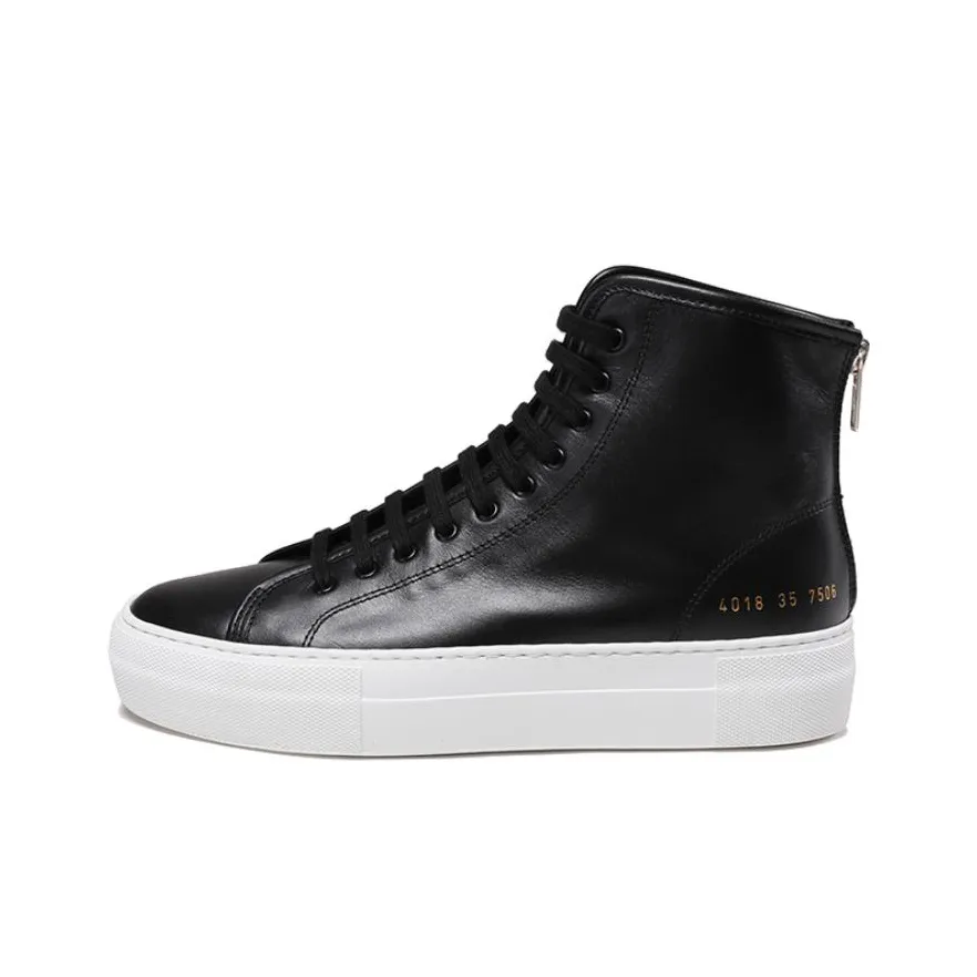 COMMON PROJECTS Stylish Skateboarding Shoes Women's Black