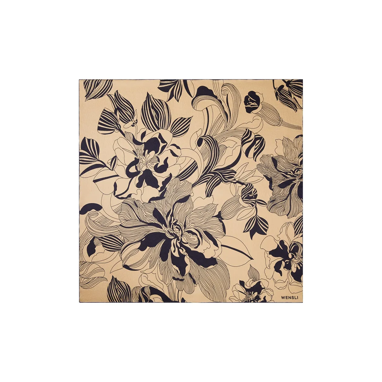 WENSLI Silk Scarves Women's