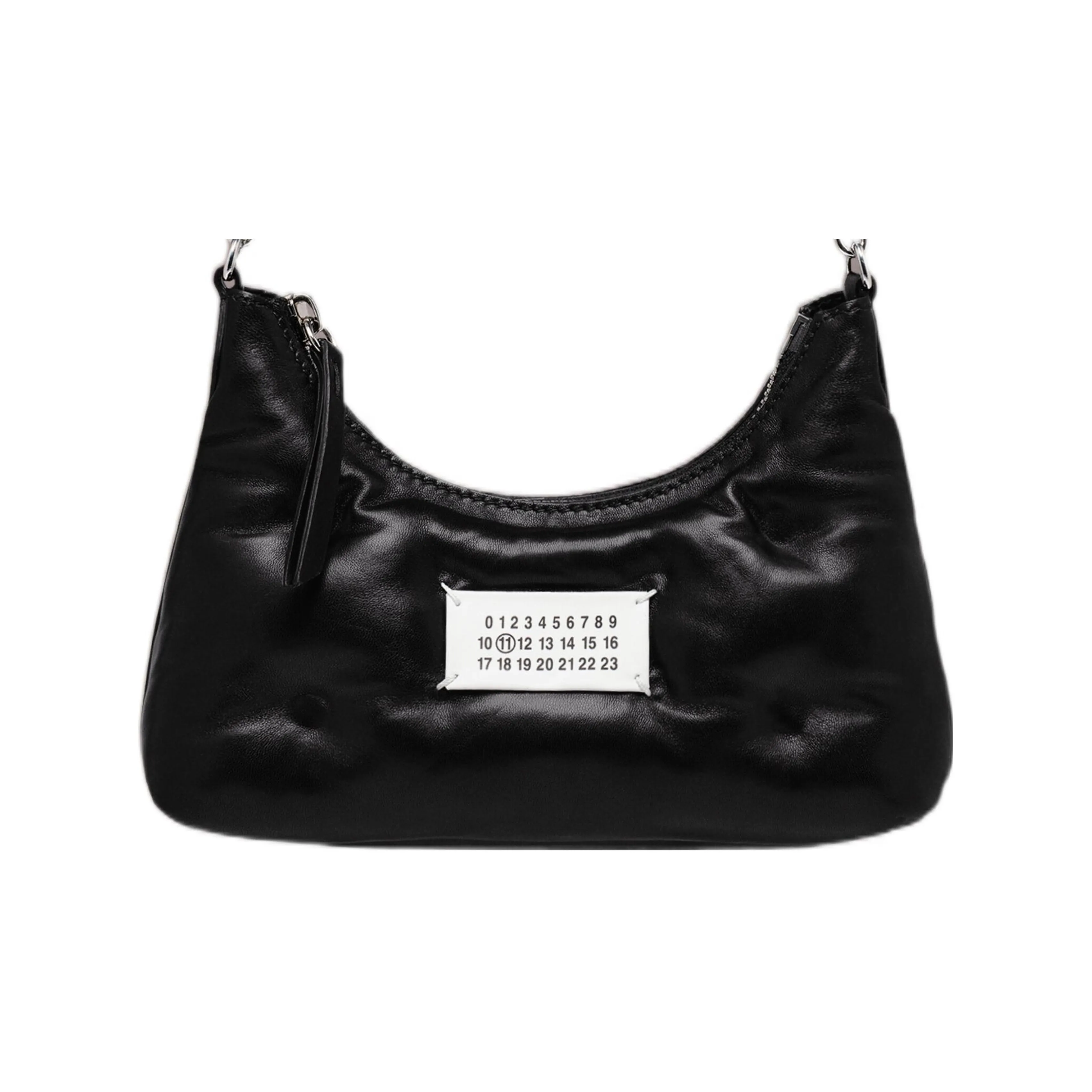 Maison Margiela Sheepskin Combined With Calfskin Shoulder Bag Crossbody Bag Regular Women's Black