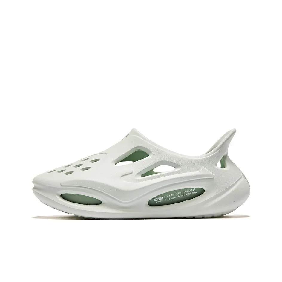 Erke Infinite Lite Sabo Спортивные Сандалии Женские Морская соль Серый Зеленый