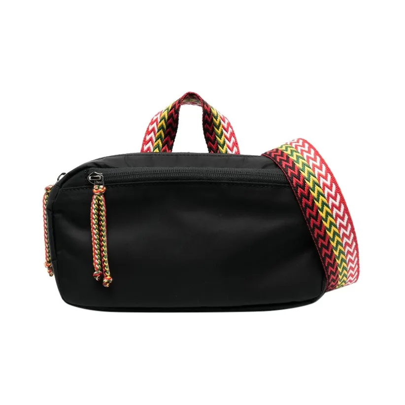 Lanvin Logo Detailed Zip Up Belt Bag