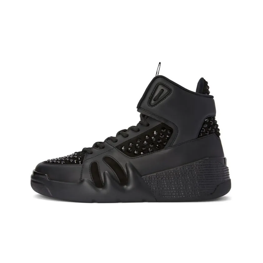 Giuseppe Zanotti Talon Crystal embellished High top Sneakers