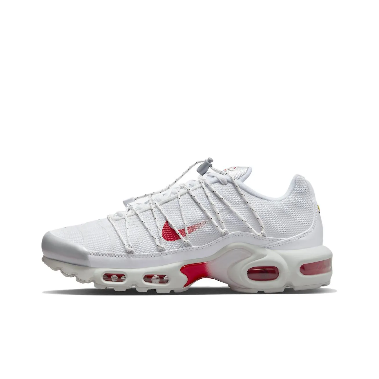 Nike Air Max Plus Lace Utility White University Red Women's