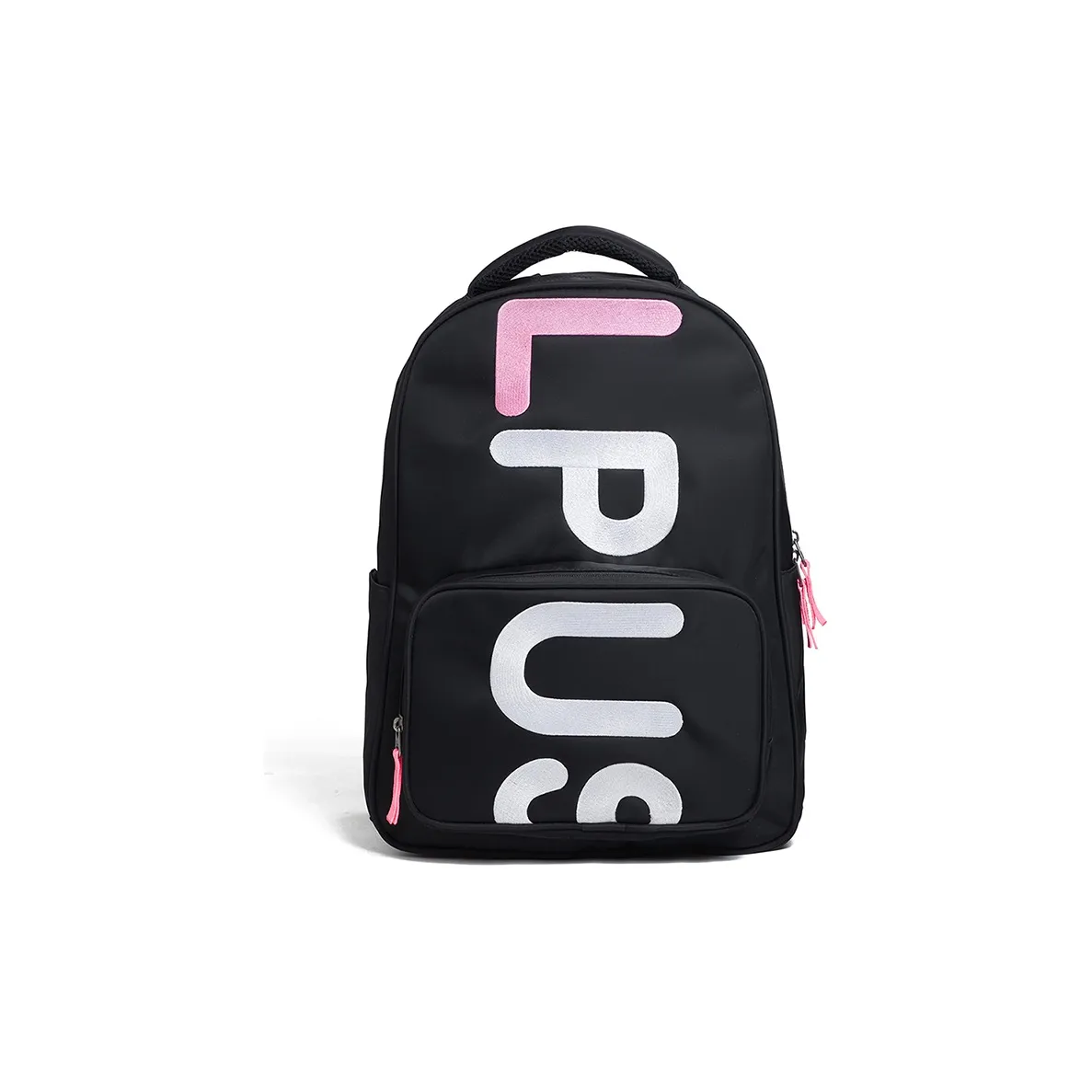 LOVERPUSS Nylon Backpack Large Size Unisex Black Pink