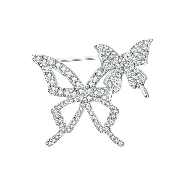 Glam Ever Сплав с Циркон Ювелирные аксессуары Серебряный Унисекс