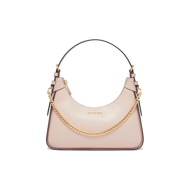 MICHAEL KORS Wilma Artificial Leather Shoulder Bag, Handbag, Shoulder Bag Medium Size Women's Nude Pink