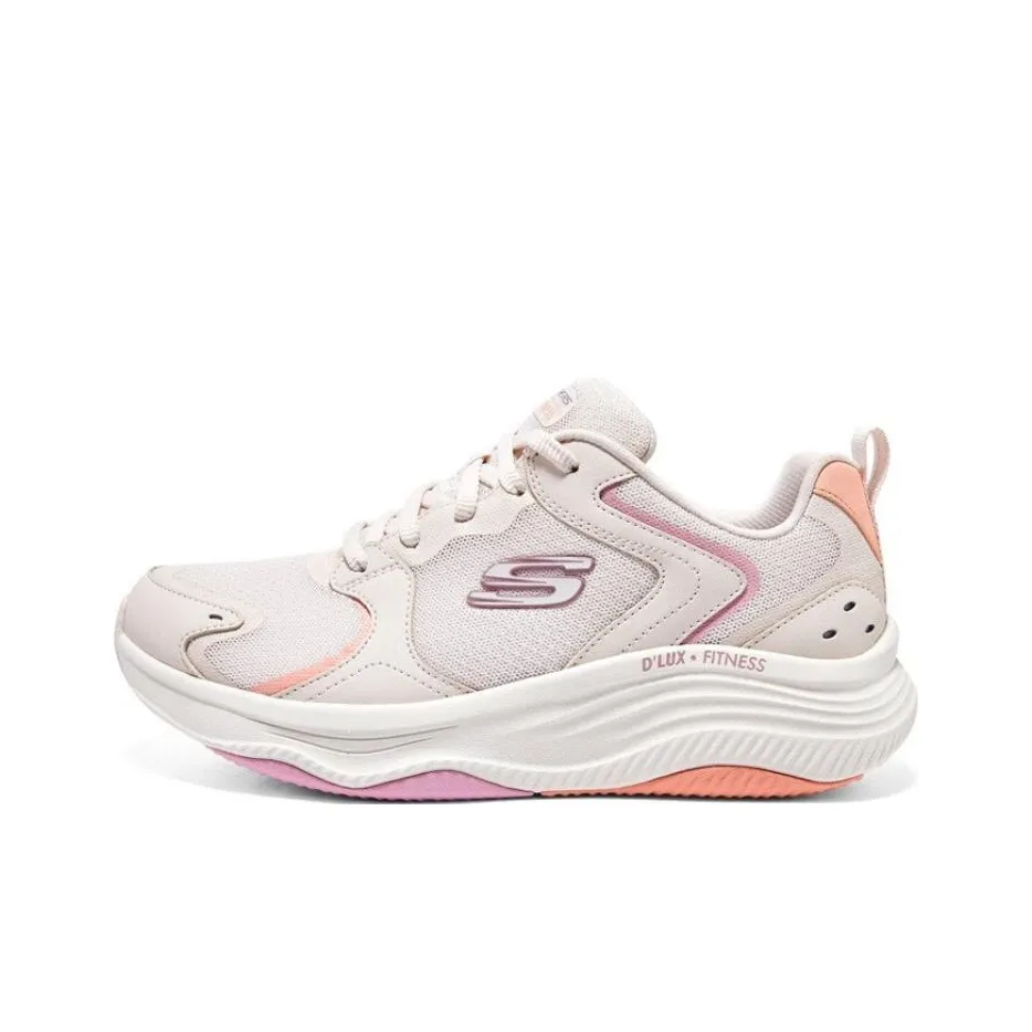 Skechers D'lux Fitness 'White Pink' Women's
