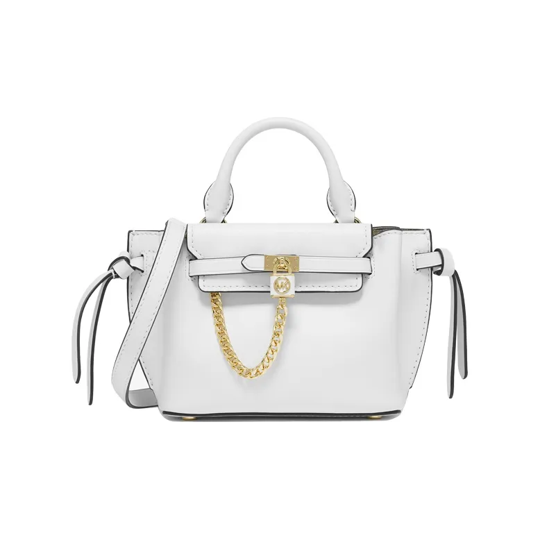 MICHAEL KORS Коровья кожа с искусственной кожей Тоут Сумка Сумка для покупок Сумка на плечо Сумка Женская Белая