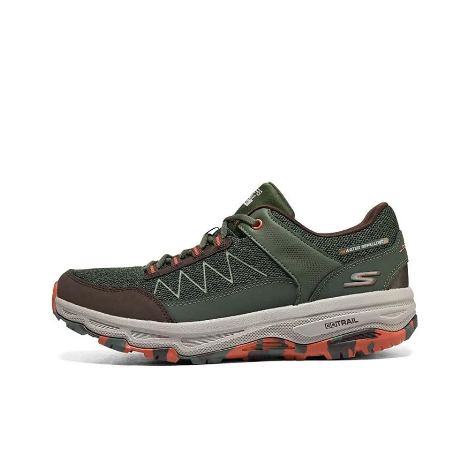 Skechers Go Run Trail Cushioning, Wear Resistant Low top Running Shoes Men's Jasper