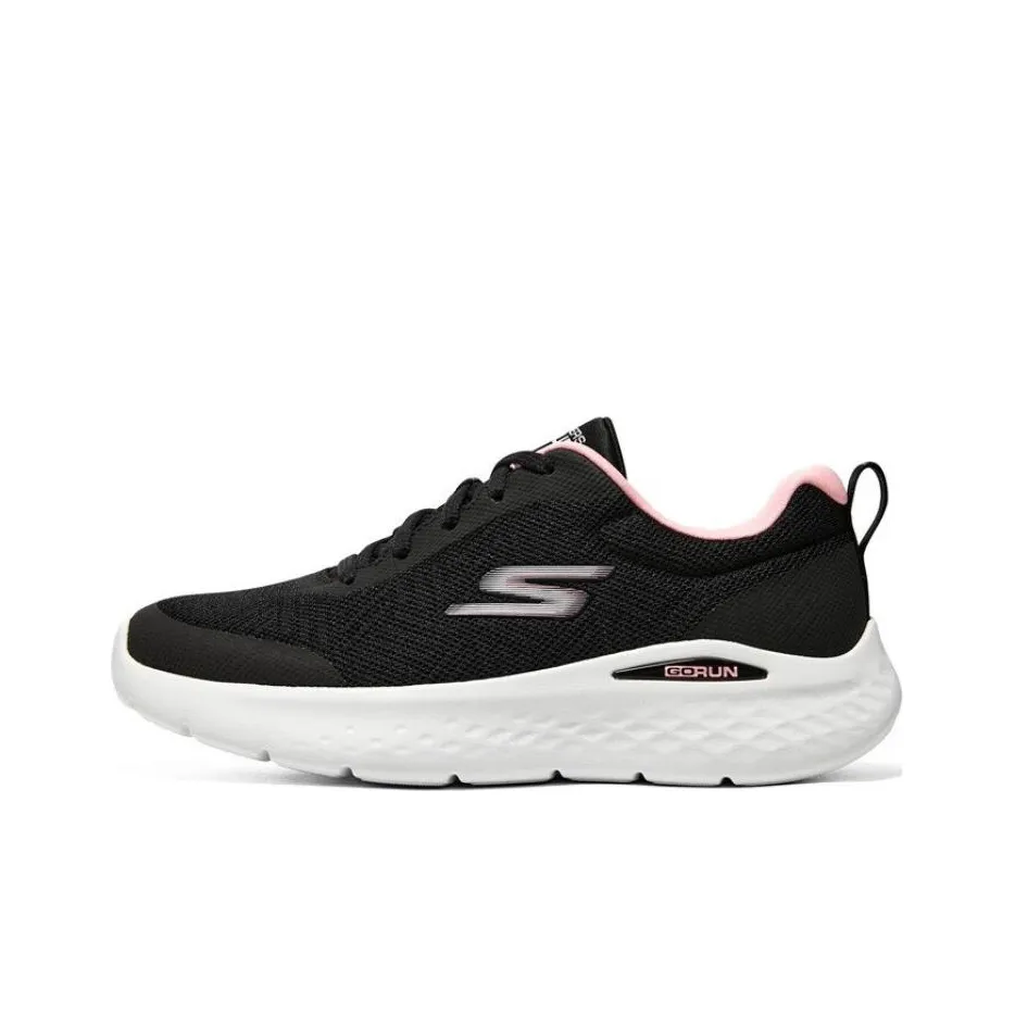 Skechers Go Run Lite 'Black White Pink' Women's