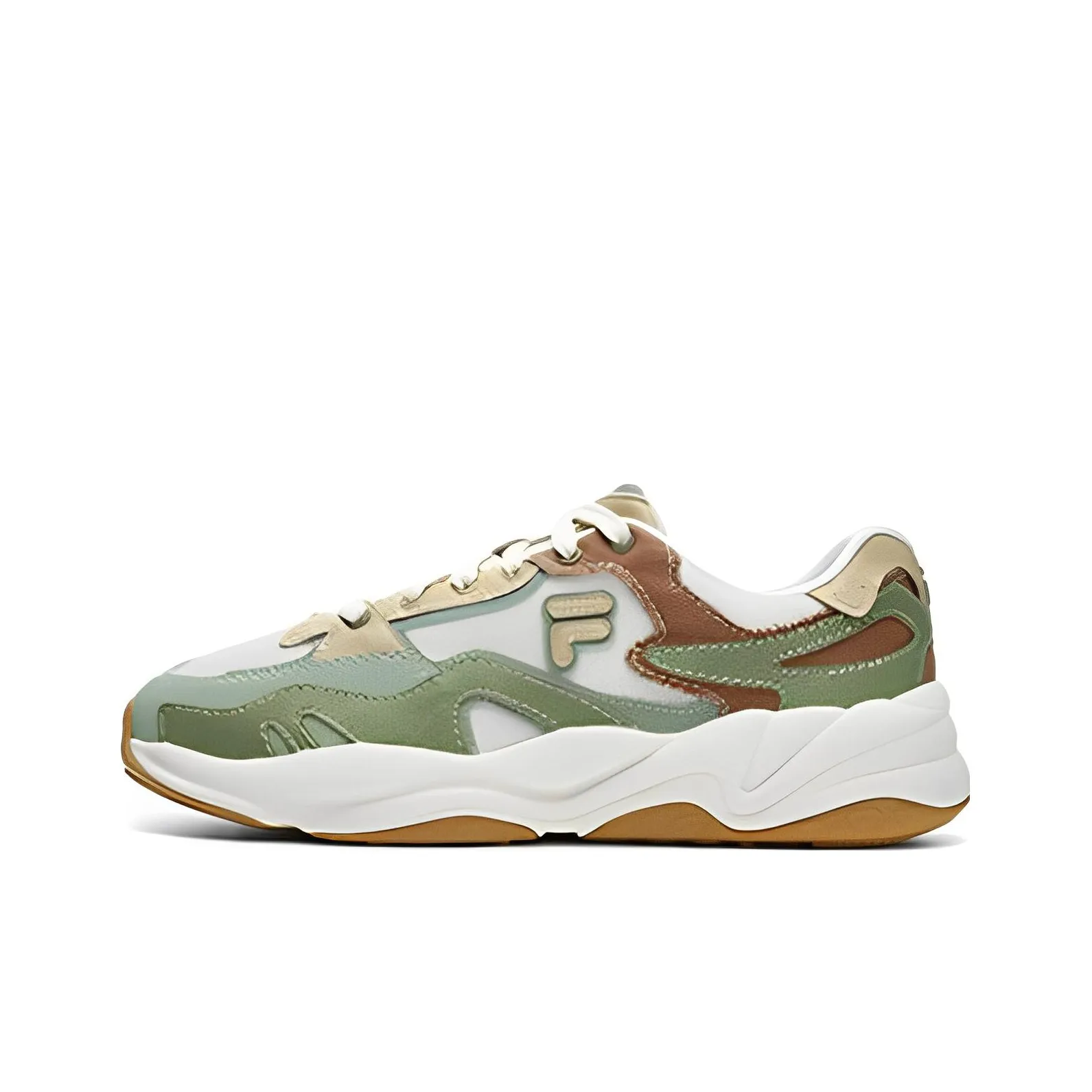 FILA FUSION Flash Sneakers 'Green White'