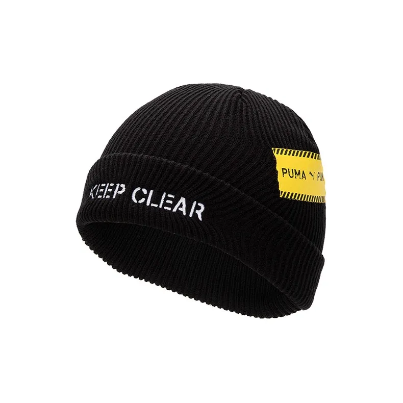 PUMA Акриловые шапки-бини унисекс черные