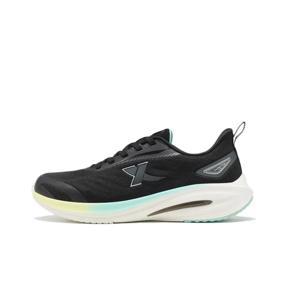 XTEP Lighten 7.0 Anti Slip And Wear Resistant Breathable Low Top Running Shoes Women's Black
