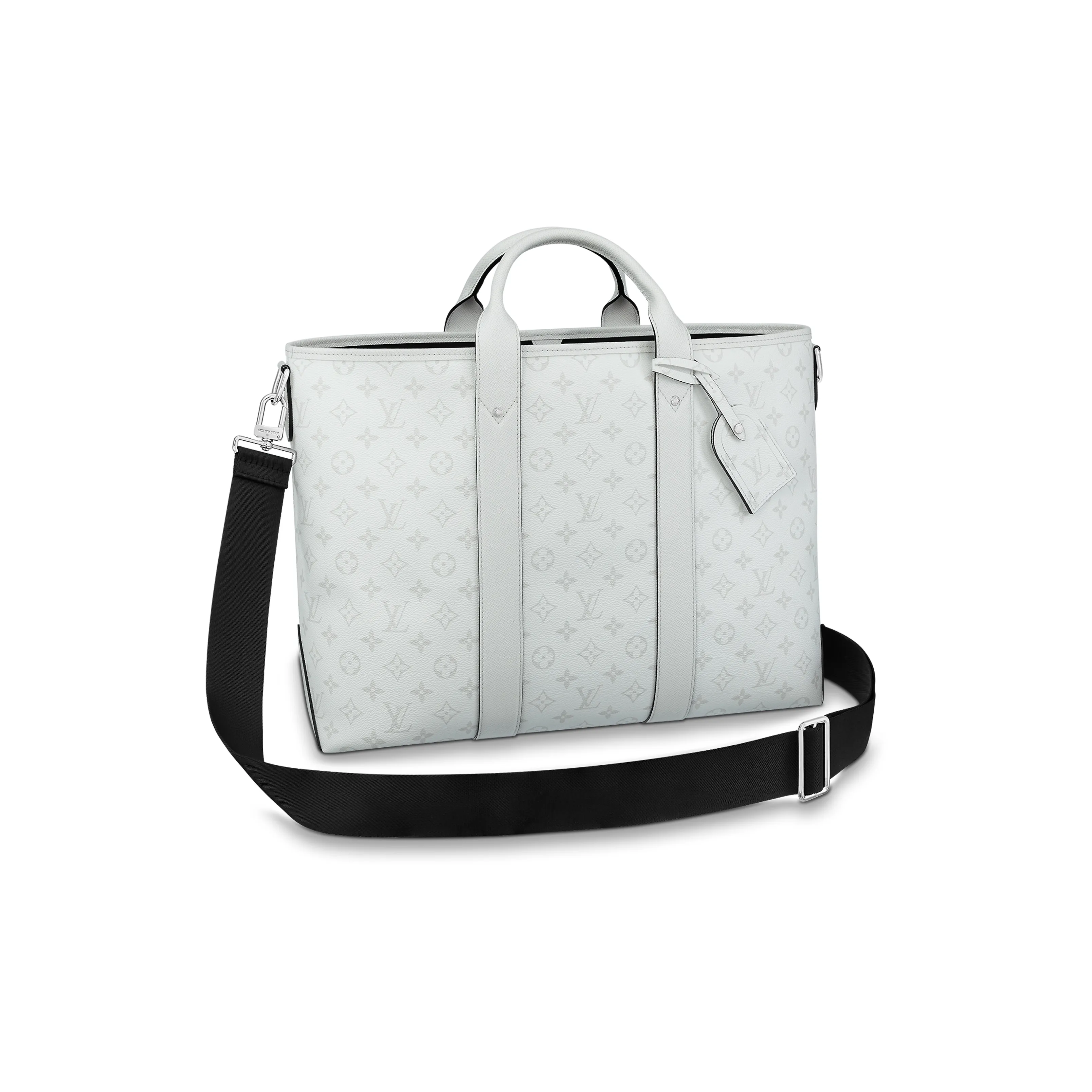 LOUIS VUITTON Weekend Tote Nm Optic White