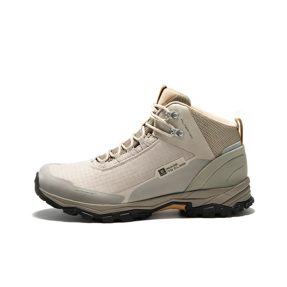 KAILAS Sky Line Horizon Wear Resistant Breathable Water Resistant High Top Outdoor Shoes Men's Sand Cyan