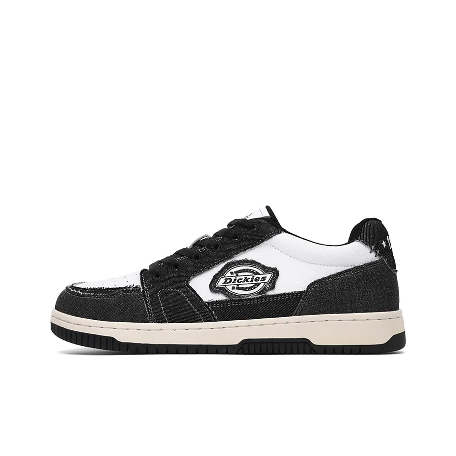 Dickies Low Top Skateboard Shoes Men's Black White