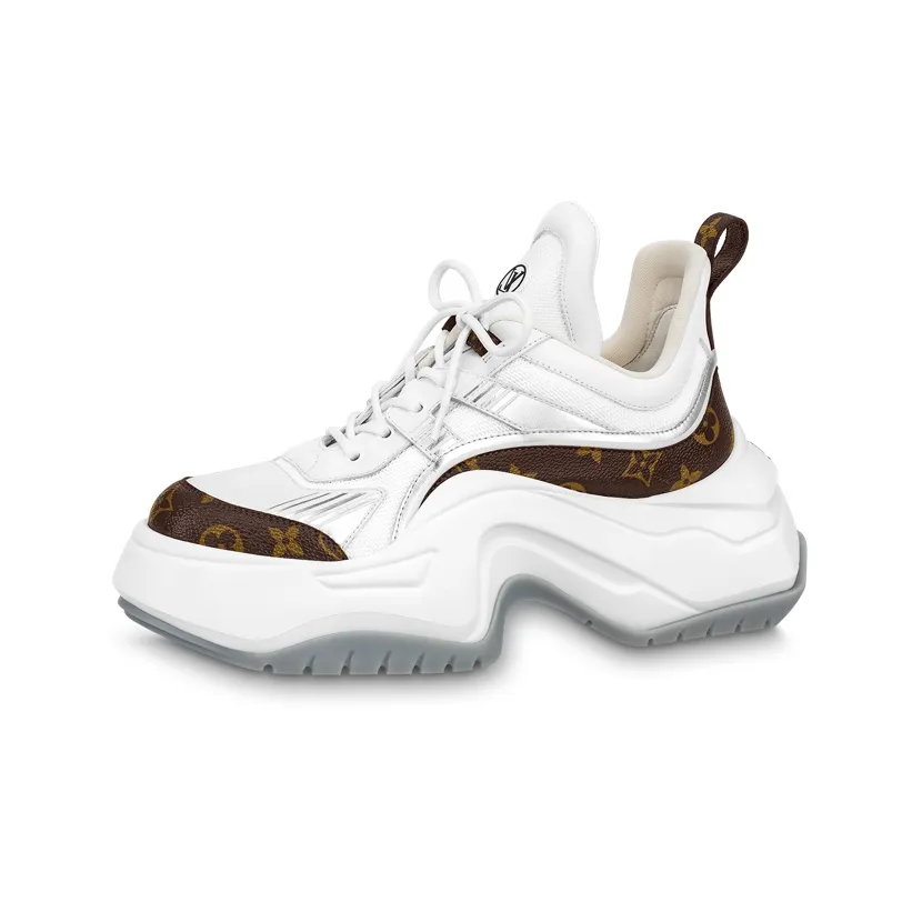 LOUIS VUITTON Archlight 2.0 Platform Sneakers 'White Brown Monogram'
