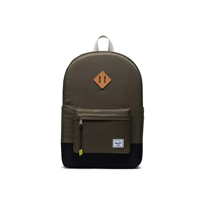 Herschel Полиэстер Рюкзак Большой Унисекс Плющево-зеленый