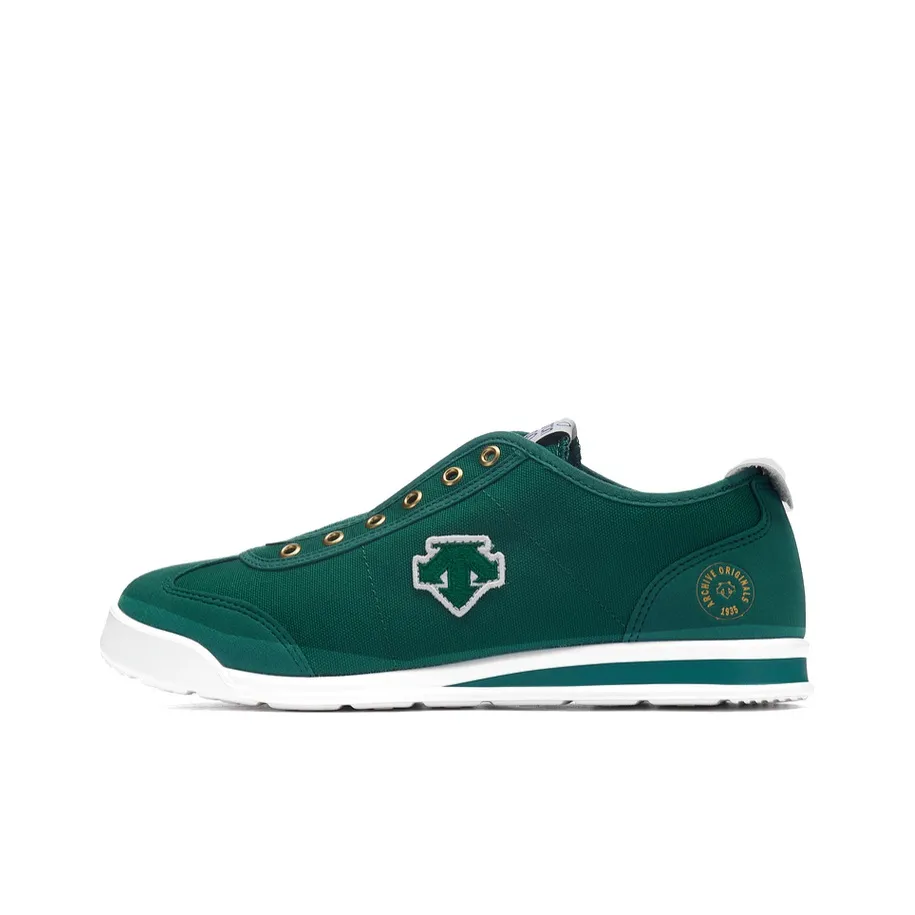 DESCENTE Chron Casual Shoes Unisex Low-Top Green