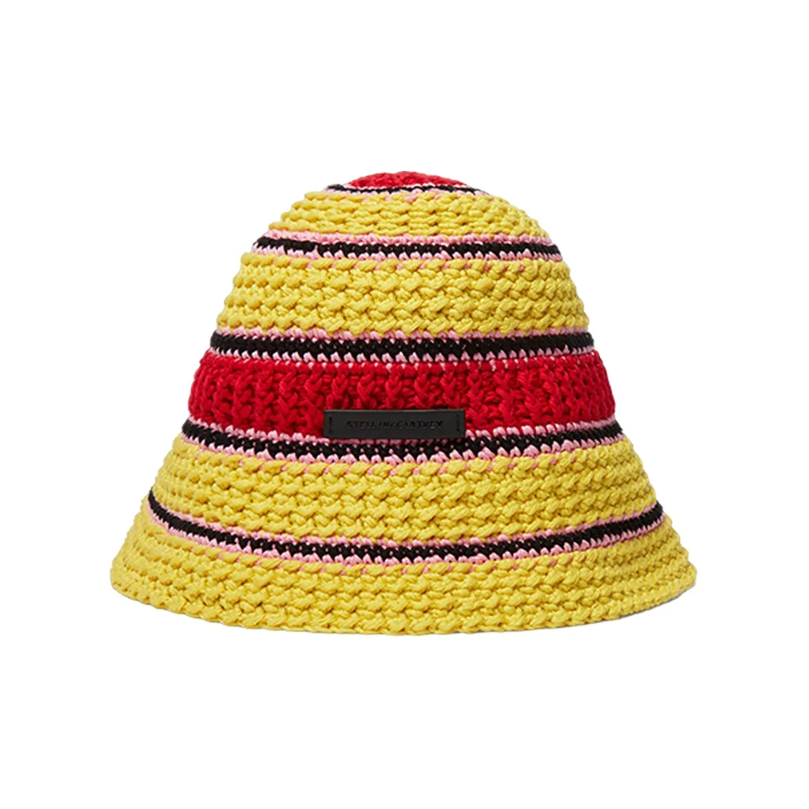 Stella McCartney Colour Block Crochet Hat