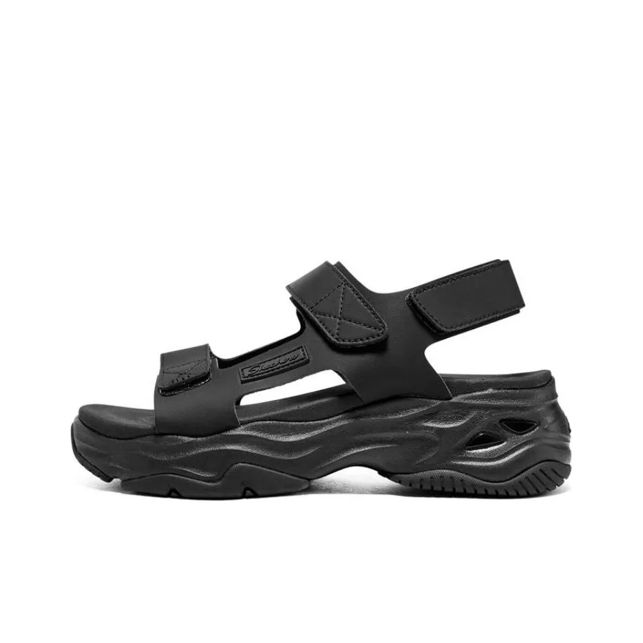 Skechers D'LITES 4,0 Pudding Sandals Спортивные Сандалии Женские Черные
