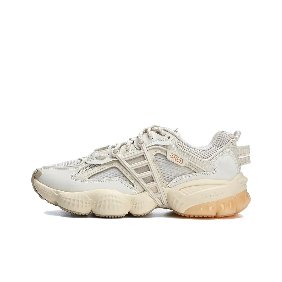 FILA Ladder Shoes 'Cream White Orange' Women's