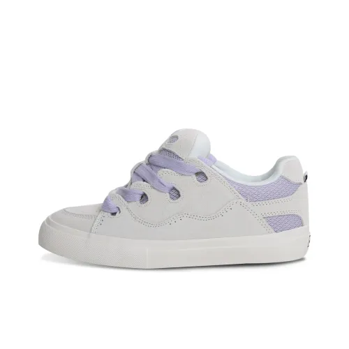 Ollieskate Кроссовки для скейтбординга Low Top Фиолетово-белый Унисекс