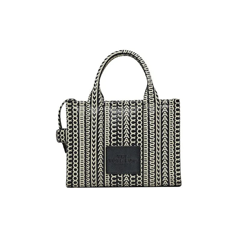 MARC JACOBS The Monogram Leather Small Tote Bag