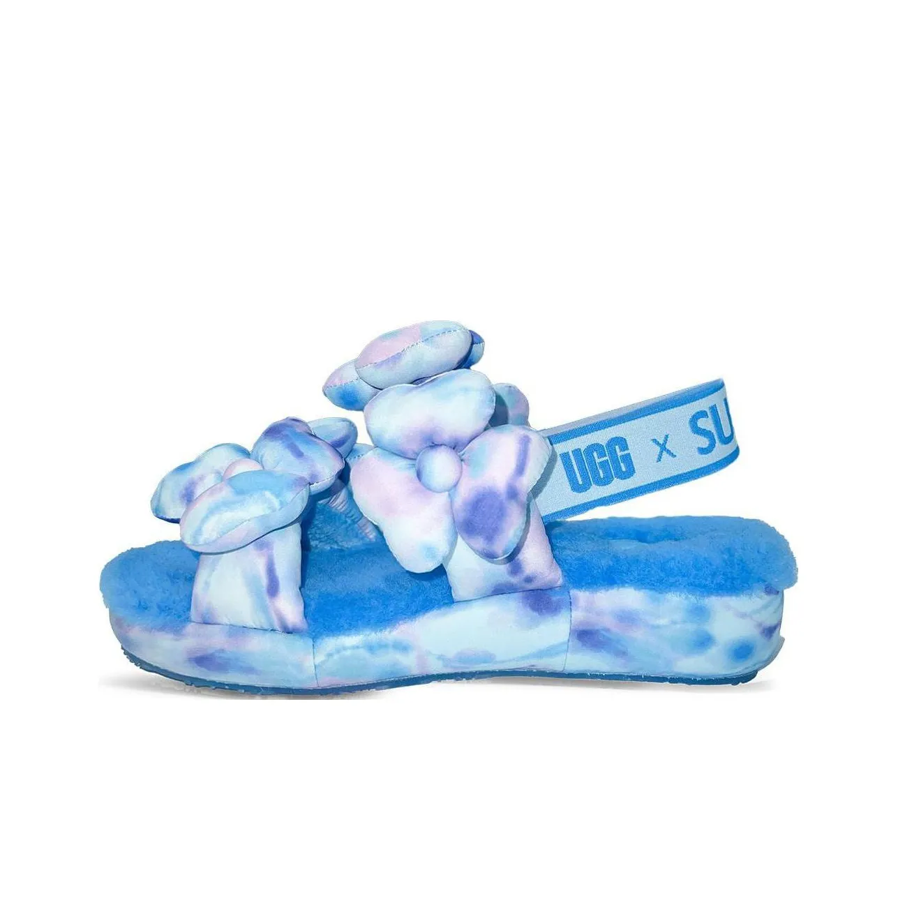 SUSAN FANG x UGG Пушистые тапочки Женские Blue