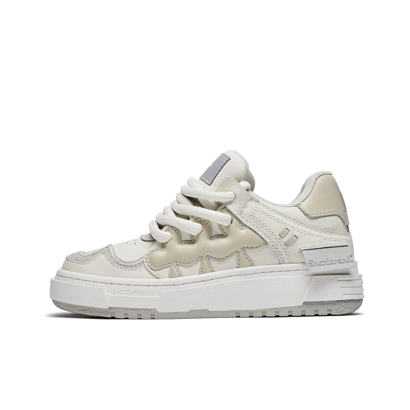 SHOOT BRAND Низкие кроссовки для скейтбординга унисекс белые