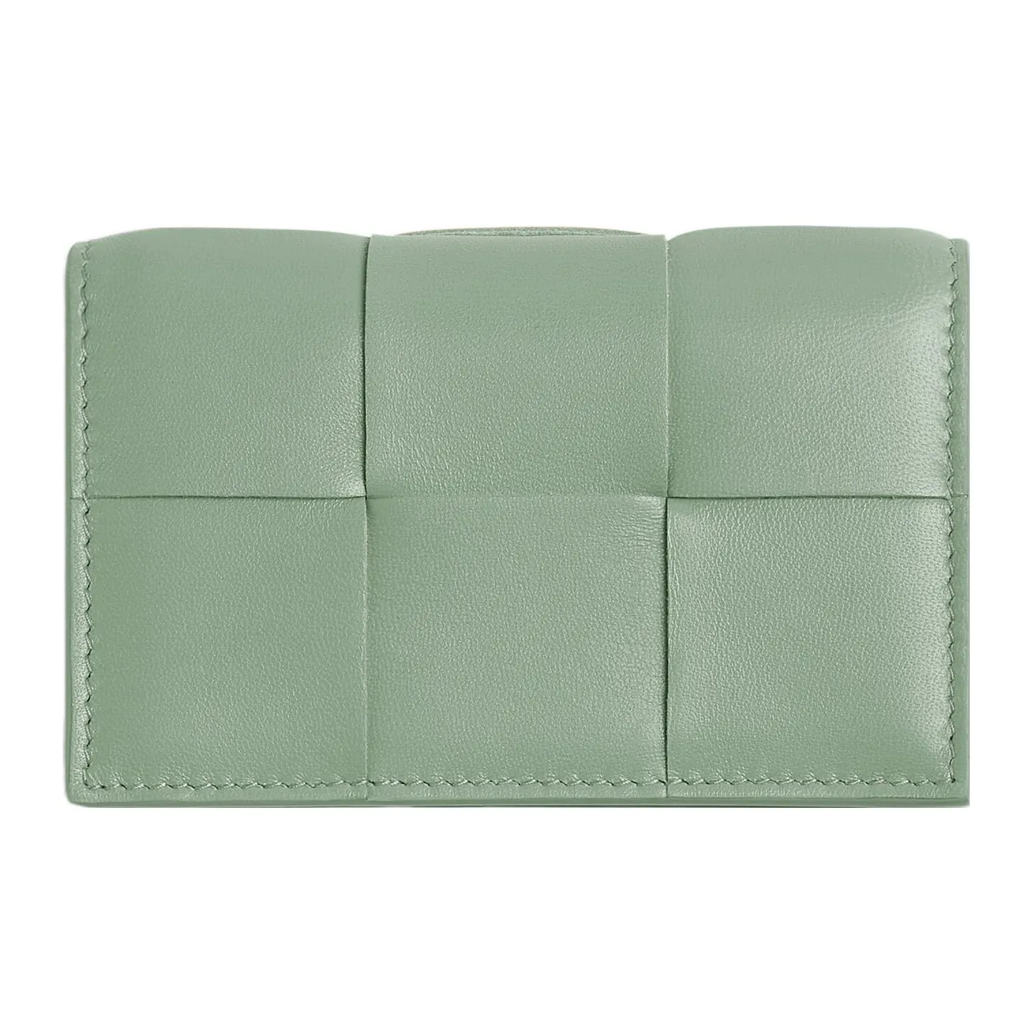 Bottega Veneta Sheepskin Картхолдер Женские Зеленый