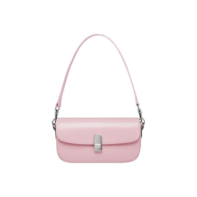 La Festin Коровья кожа Сумка на плечо Женская Кремовый белый Рыцарский черный Энергичный розовый Carefree зеленый Джинсовый синий