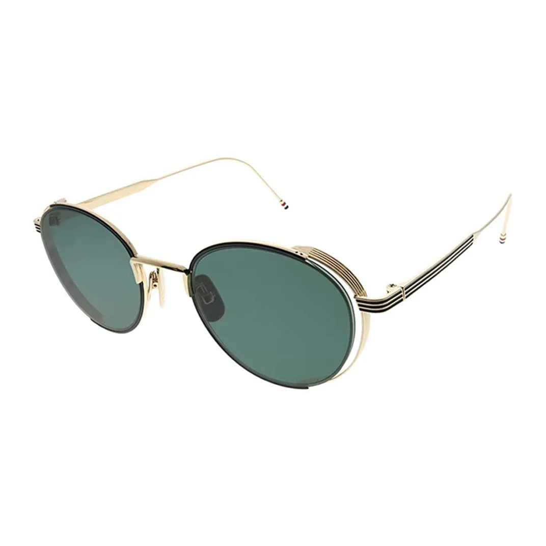 THOM BROWNE Солнцезащитные очки Золотые Мужские